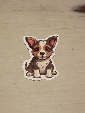 10/$10 Stickers Decals - Corgi Puppy Kawaii Animal Sticker - Brand New